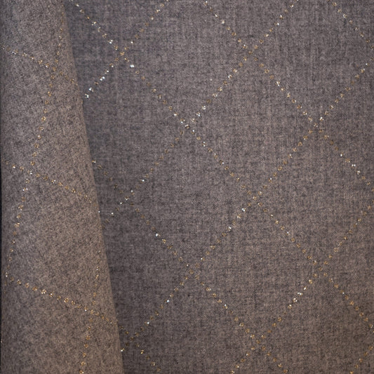 JF Fabrics JF Studio MIA 96 Fabric Traditional,Transitional,Contemporary,Diamond,Metallic Grey,Silver  Wool - 6002496 SJ101