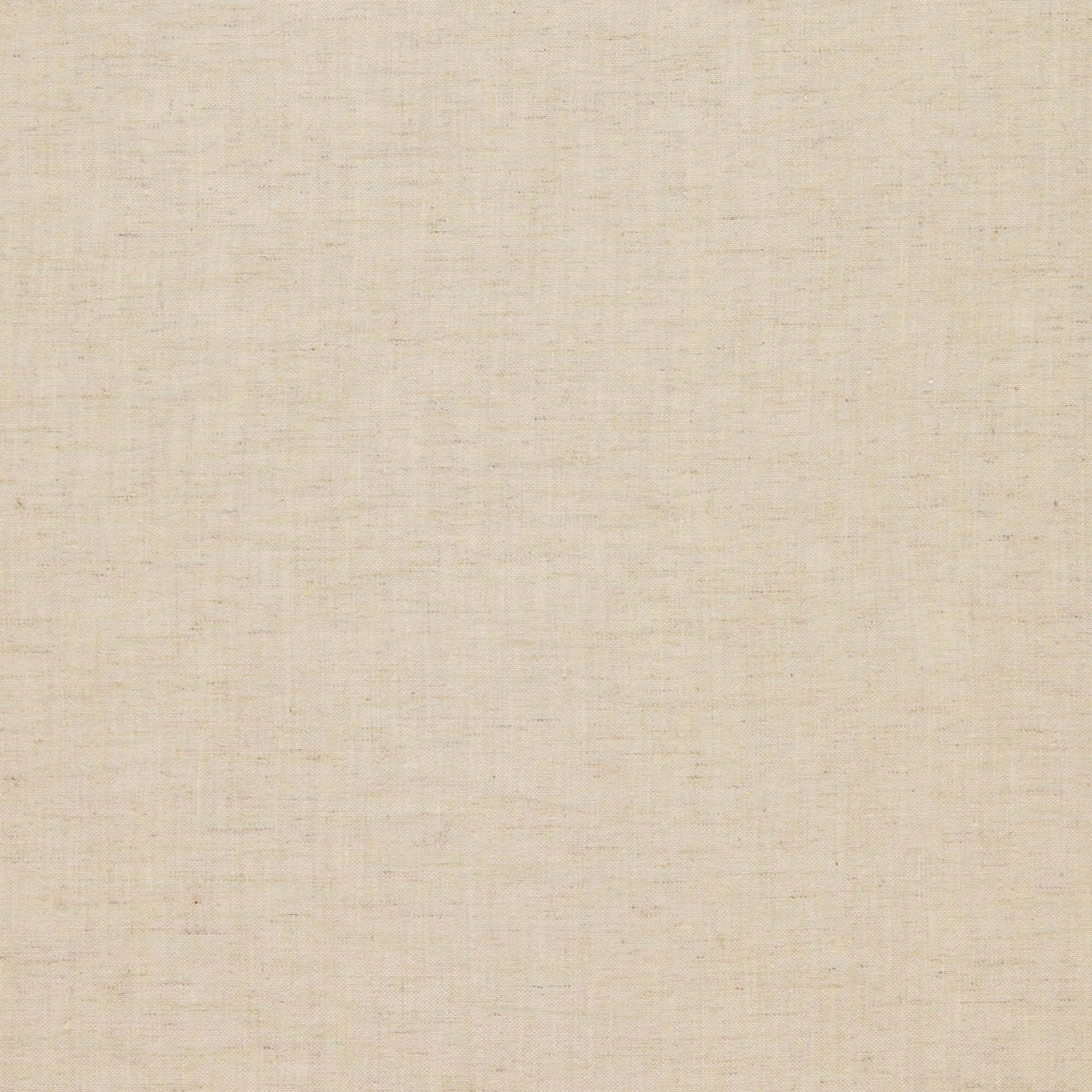 Beige linen fabric swatch with natural weave texture, soft neutral color for decor.