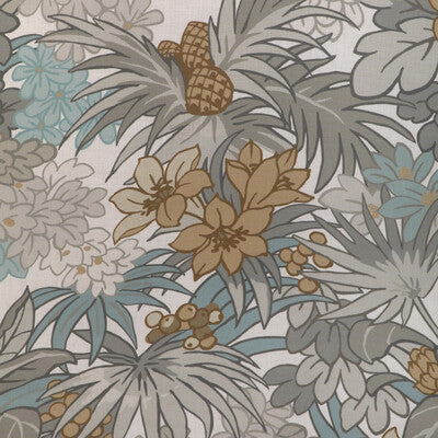 KRAVET BASICS PRINT BOTANICAL & FLORAL GREY,BEIGE,GREY   - MILANI.1121.0