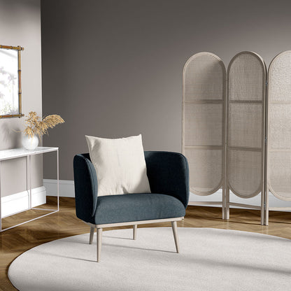 NICHOLASJOHN INC NJ-BROWN Indigo Solid,Texture   Fabric - NJ25-2233