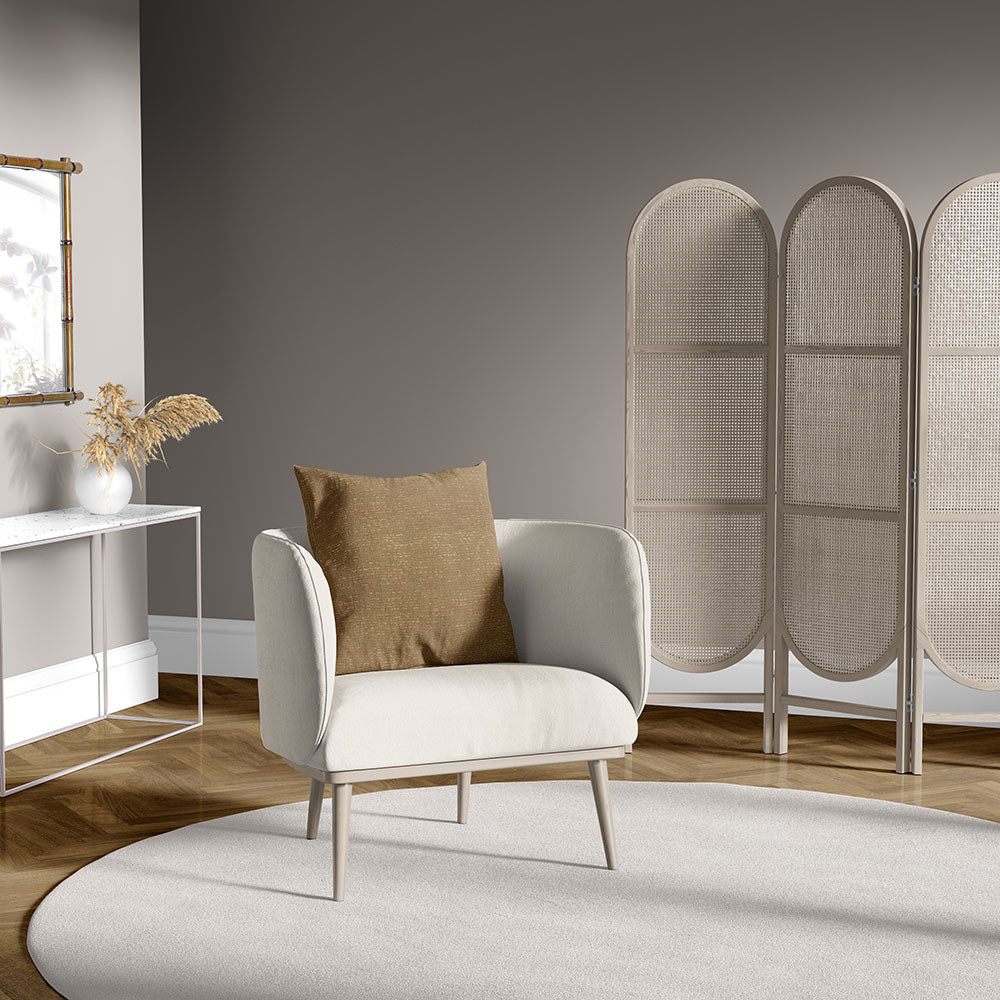 NICHOLASJOHN INC NJ-BROWN Off White Solid,Texture   Fabric - NJ25-2238