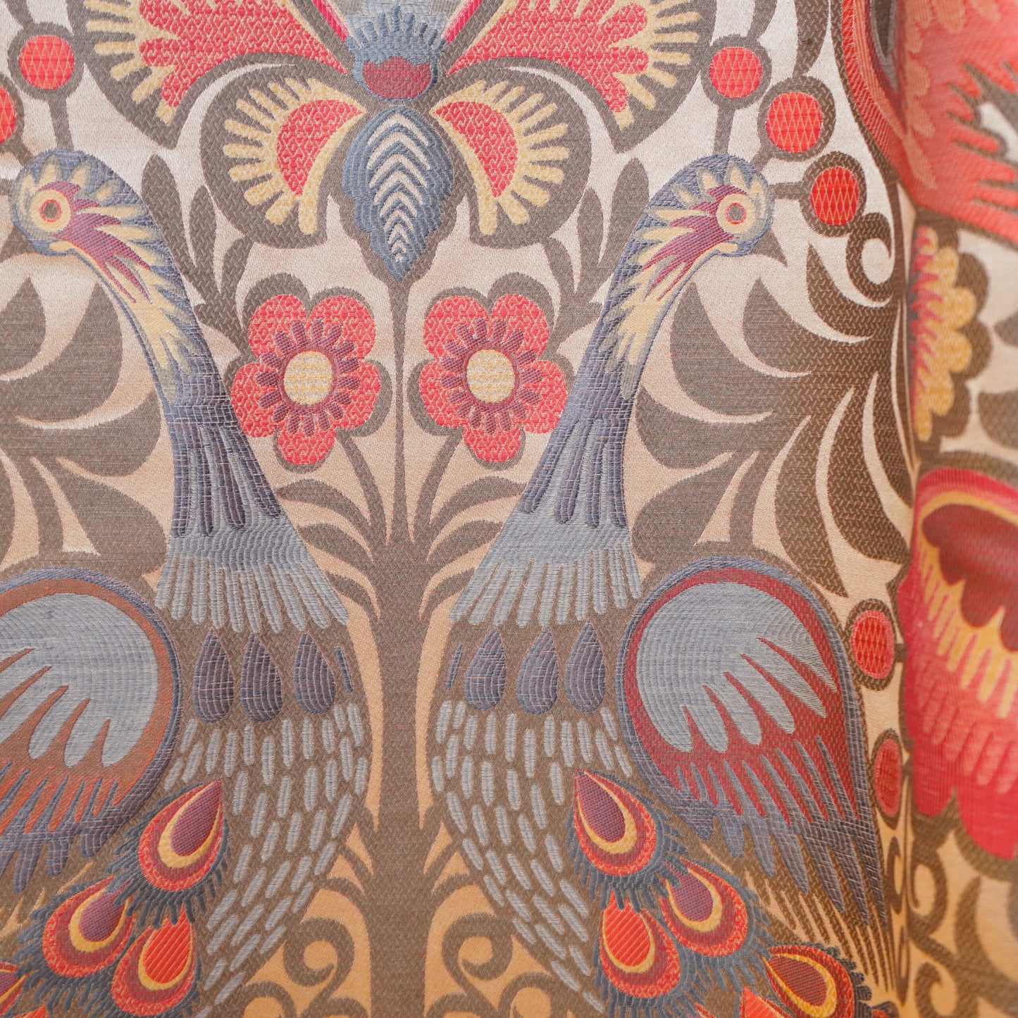 JF Fabrics JF Studio MIMIC 65 Fabric Traditional,Transitional,Contemporary,Floral,Novelty Blue,Pink  Jacquard - 6000665 SJ101