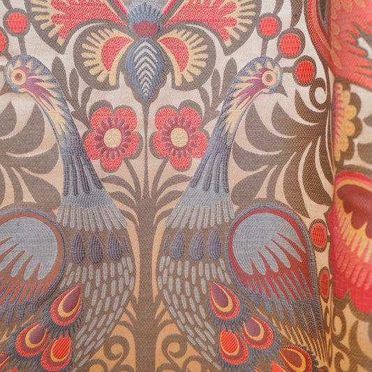 JF Fabrics JF Studio MIMIC 65 Fabric Traditional,Transitional,Contemporary,Floral,Novelty Blue,Pink  Jacquard - 6000665 SJ101
