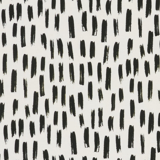 JF Fabrics MIMSY 97 Fabric Mini, Abstract, Contemporary Black, White  Print - 9285397 J9421