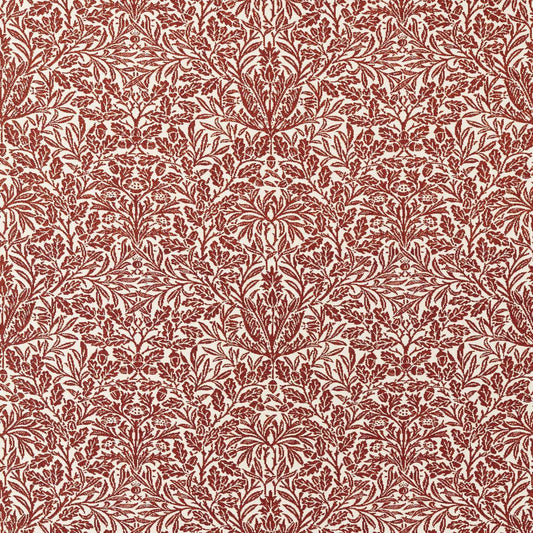 MORRIS & CO Acorn Weave Fabric Contemporary, Floral Madder   - MIND237571