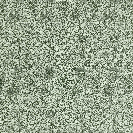 MORRIS & CO Bird & Anemone Weave Fabric Birds Teal   - MIND237584