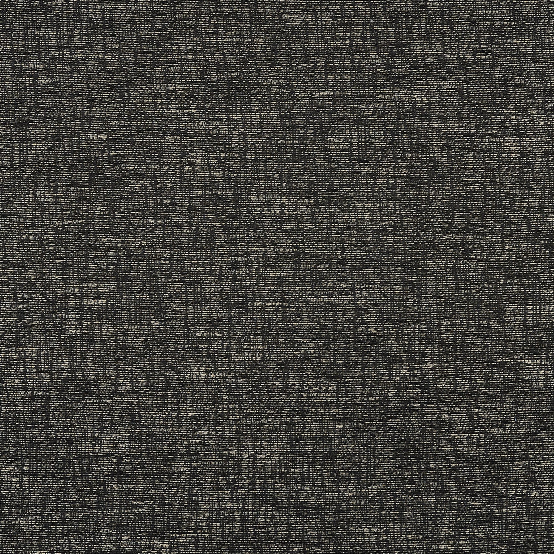 Charcoal gray woven textile with subtle beige flecks; minimalist modern fabric for home decor.