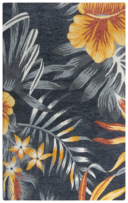 Rug, 8' x 10', coastal nautical style (MIRMIR96900167999)