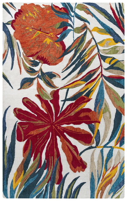 Miramar rug, coastal nautical style, 8' x 10
