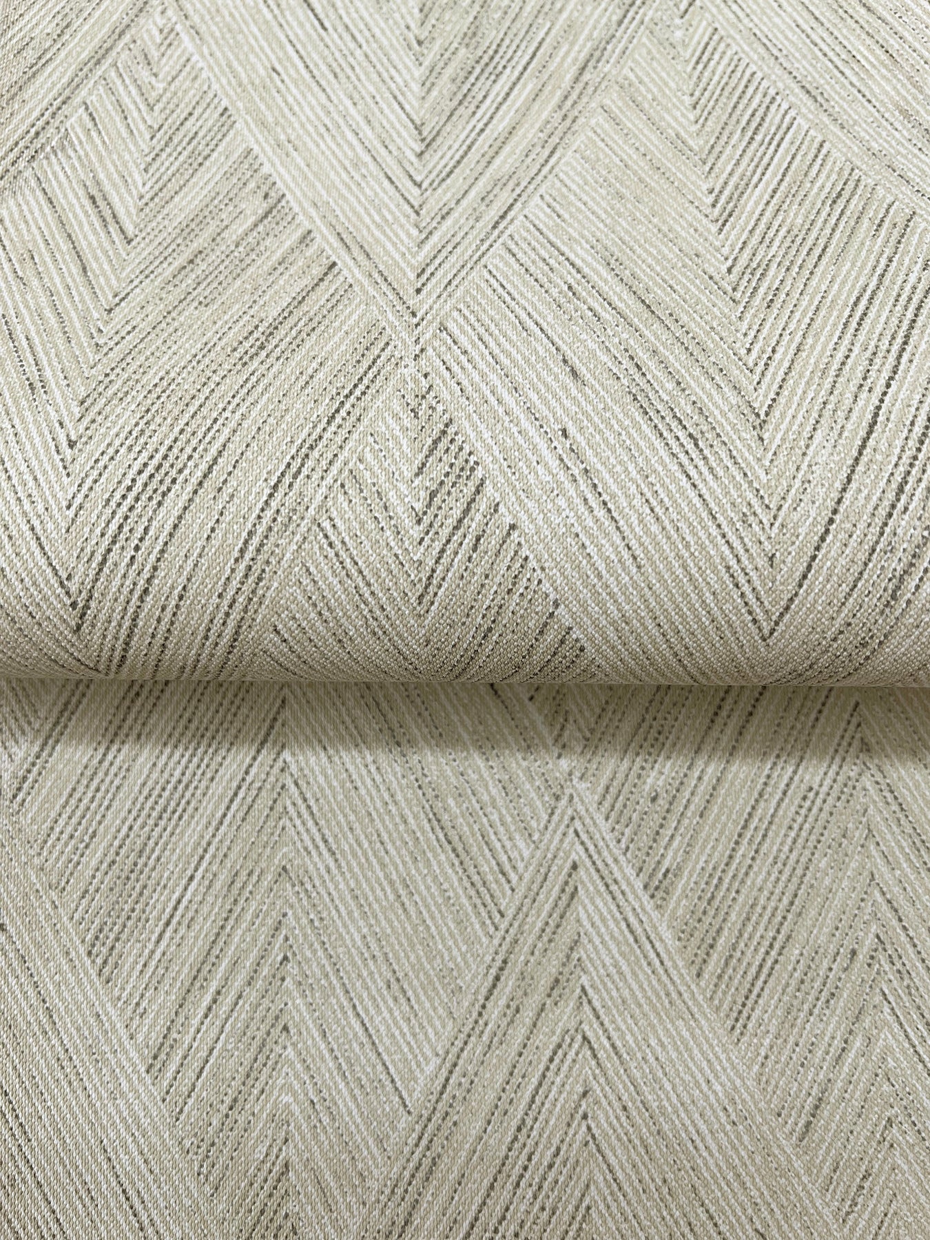 York Wallcoverings Magnolia Home High Performance Challenger Nesting Wallpaper Traditional Geometrics Whites and Off-Whites  Wallpaper - MJ4801