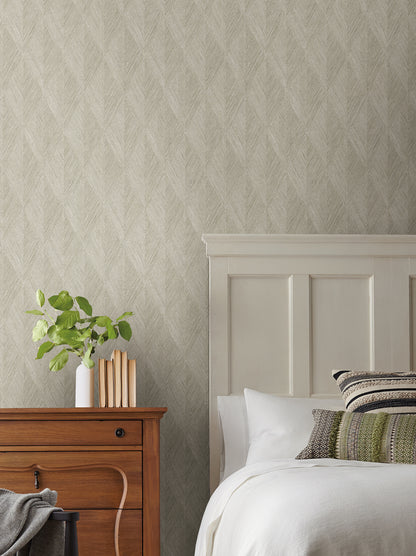 York Wallcoverings Magnolia Home High Performance Challenger Deep Rock Wallpaper Traditional Geometrics Beiges  Wallpaper - MJ4803