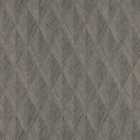 York Wallcoverings Magnolia Home High Performance Challenger Nook Wallpaper Traditional Geometrics Blacks   - MJ4805N