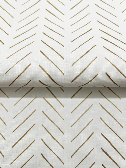 York Wallcoverings Magnolia Home High Performance Stroll Whitewash Wallpaper Modern Geometrics Whites and Off-Whites  Wallpaper - MJ4811