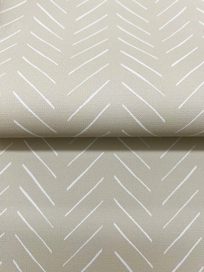York Wallcoverings Magnolia Home High Performance Stroll Parchment Wallpaper Modern Geometrics Beiges  Wallpaper - MJ4812