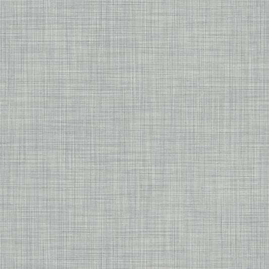 York Wallcoverings Magnolia Home High Performance Crossroad Denim Wallpaper Transitional Weaves Blues   - MJ4818N