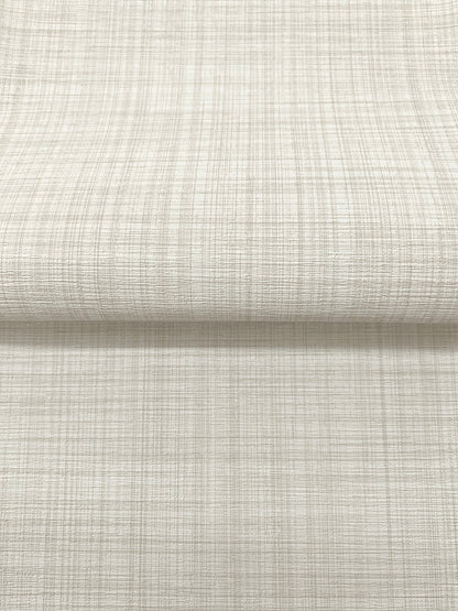 York Wallcoverings Magnolia Home High Performance Crossroad Linen Wallpaper Transitional Weaves Beiges  Wallpaper - MJ4822