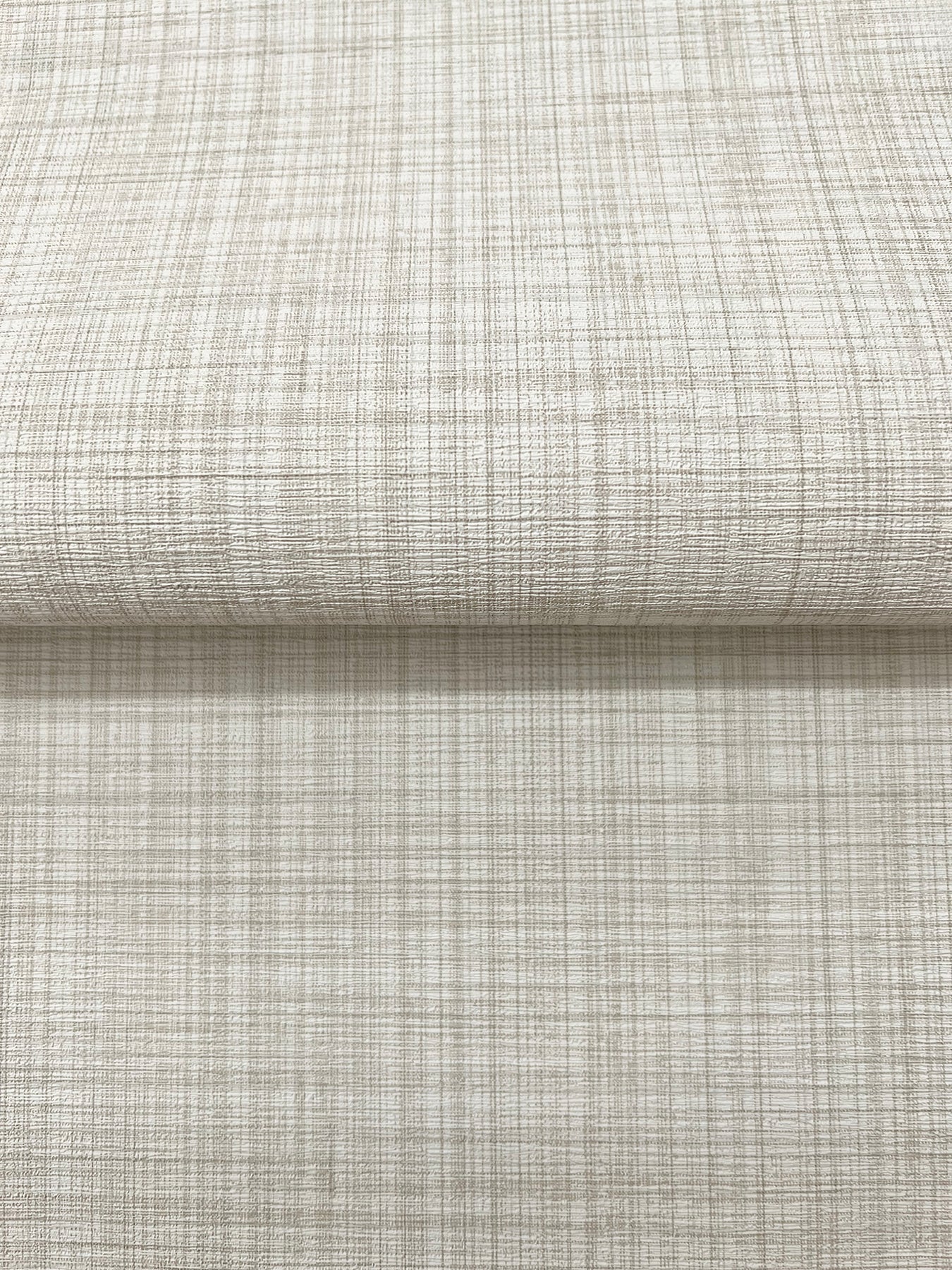 York Wallcoverings Magnolia Home High Performance Crossroad Oat Wallpaper Transitional Weaves Greys   - MJ4823N