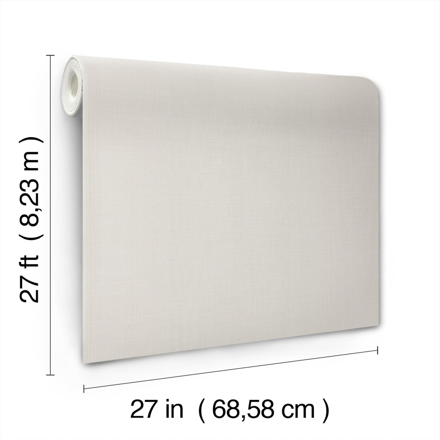 York Wallcoverings Magnolia Home High Performance Meadowbrook Cotton Wallpaper Transitional Solids Beiges   - MJ4832N