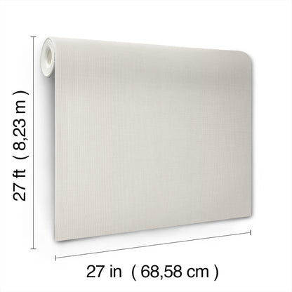 York Wallcoverings Magnolia Home High Performance Meadowbrook Cotton Wallpaper Transitional Solids Beiges   - MJ4832N