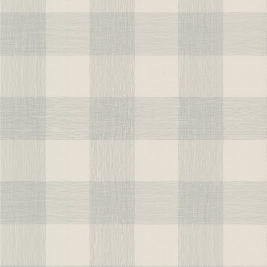 York Wallcoverings Magnolia Home High Performance Weft And Weave Eden Wallpaper Farmhouse Plaids and Checks Greys  Wallpaper - MJ4837