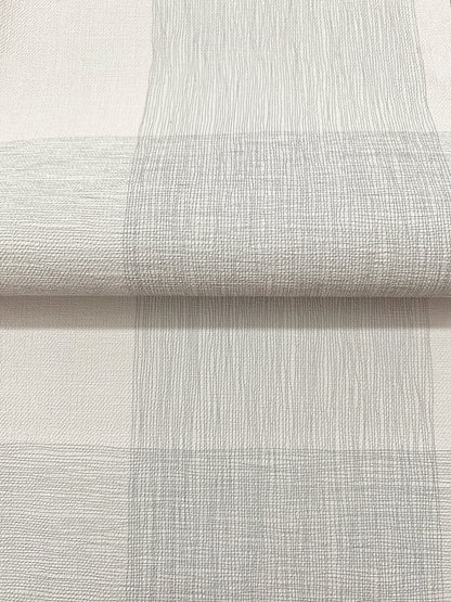 York Wallcoverings Magnolia Home High Performance Weft And Weave Eden Wallpaper Farmhouse Plaids and Checks Greys  Wallpaper - MJ4837
