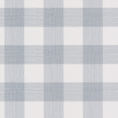 York Wallcoverings Magnolia Home High Performance Weft And Weave Indigo Wallpaper Farmhouse Plaids and Checks Blues  Wallpaper - MJ4838