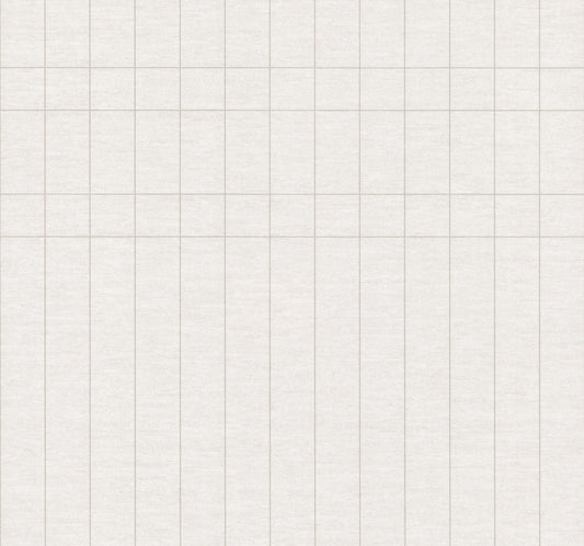 York Wallcoverings Magnolia Home High Performance Boulevard Whitewash Wallpaper Modern Geometrics Whites and Off-Whites  Wallpaper - MJ4845