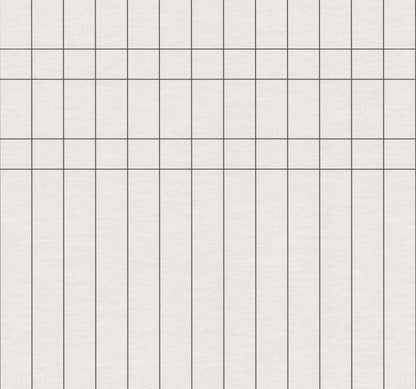 York Wallcoverings Magnolia Home High Performance Boulevard Charcoal Wallpaper Modern Geometrics Whites and Off-Whites  Wallpaper - MJ4846