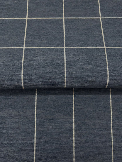 York Wallcoverings Magnolia Home High Performance Boulevard Lakefront Wallpaper Modern Geometrics Blues  Wallpaper - MJ4848