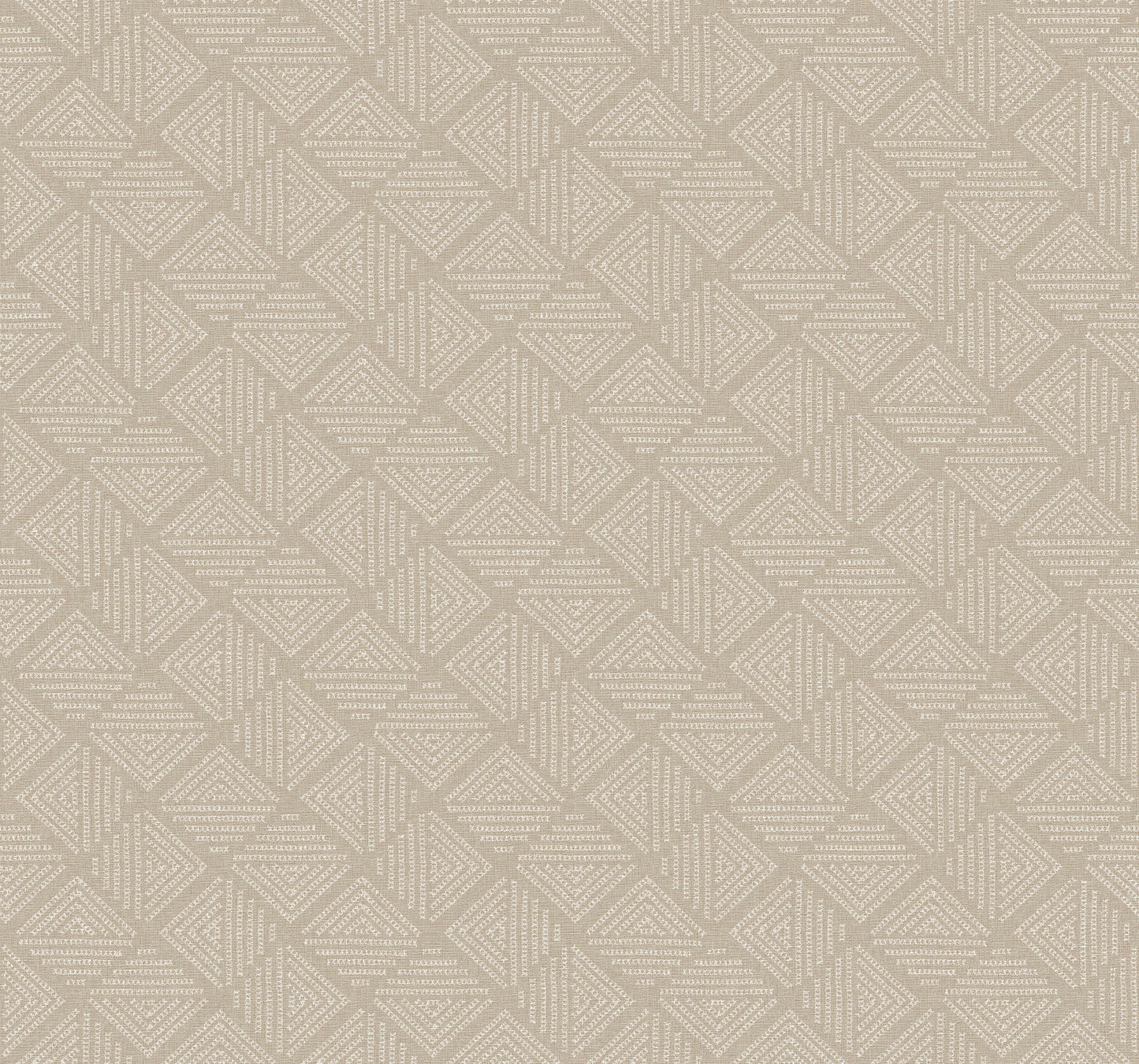 York Wallcoverings Magnolia Home High Performance Center Square Yarn Wallpaper Modern Geometrics Browns  Wallpaper - MJ4860