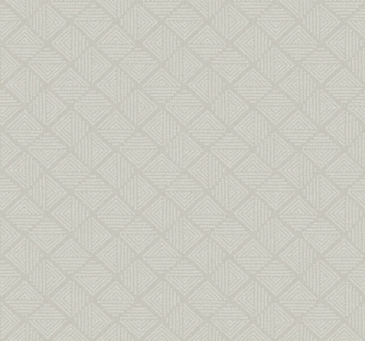 York Wallcoverings Magnolia Home High Performance Center Square Loft Wallpaper Modern Geometrics Greys  Wallpaper - MJ4863