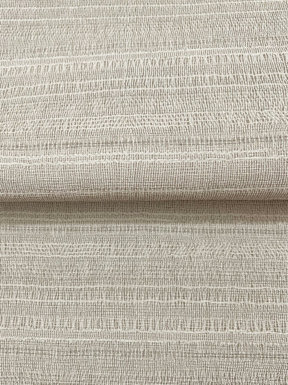 York Wallcoverings Magnolia Home High Performance In The Details Mineral Wallpaper Transitional Stripes Beiges   - MJ4877N