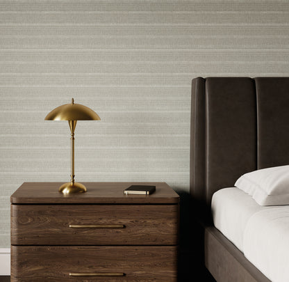 York Wallcoverings Magnolia Home High Performance In The Details Mineral Wallpaper Transitional Stripes Beiges  Wallpaper - MJ4877