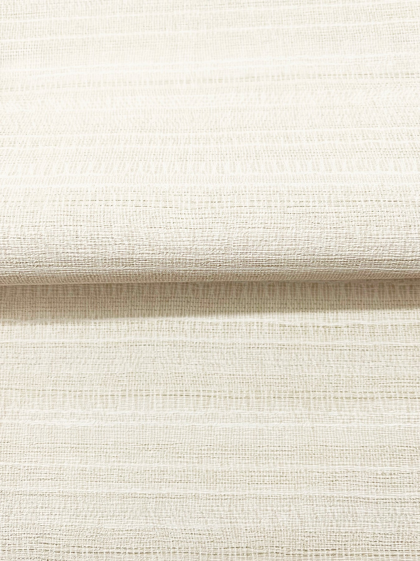 York Wallcoverings Magnolia Home High Performance In The Details Linen Wallpaper Transitional Stripes Beiges   - MJ4878N