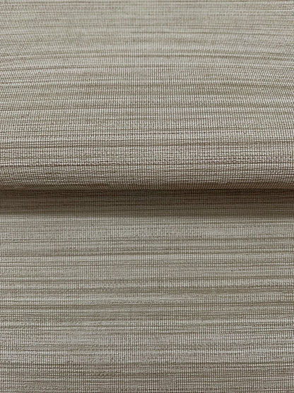 York Wallcoverings Magnolia Home High Performance Loomed Wheat Wallpaper Traditional Faux Grasscloth Browns   - MJ4885N