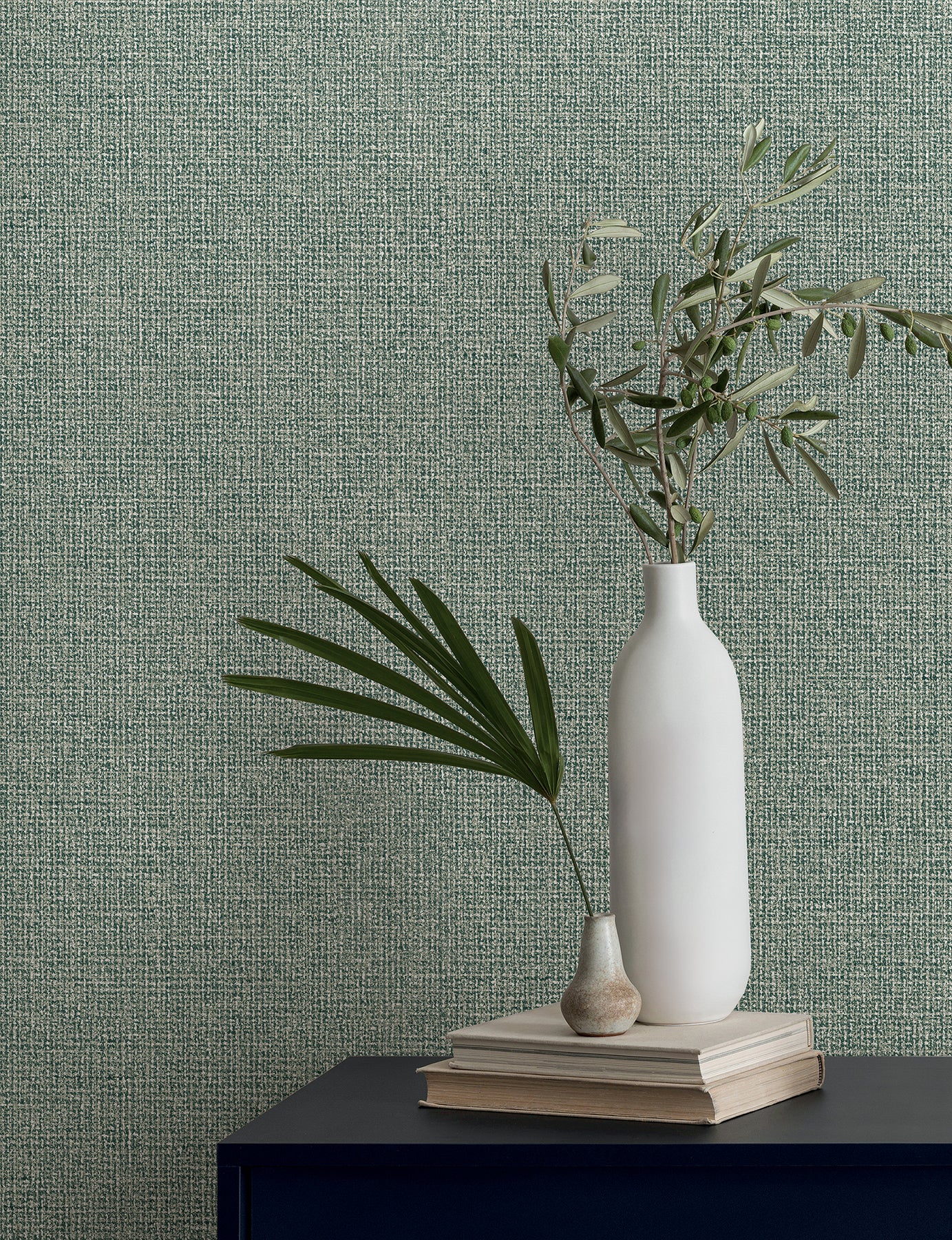 York Wallcoverings Magnolia Home High Performance Brindled Reservoir Wallpaper Transitional Textures Blues   - MJ4892N