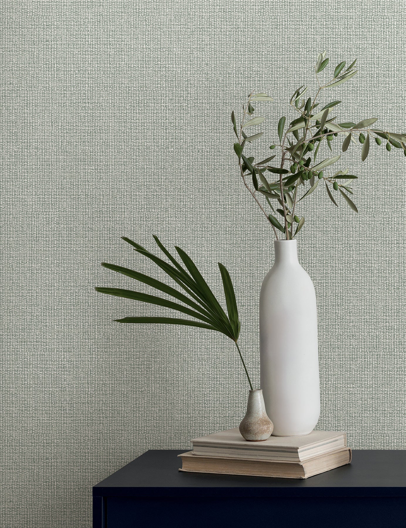 York Wallcoverings Magnolia Home Artful Prints and Patterns Brindled Prairie Wallpaper Transitional Textures Greens   - MJ4895N