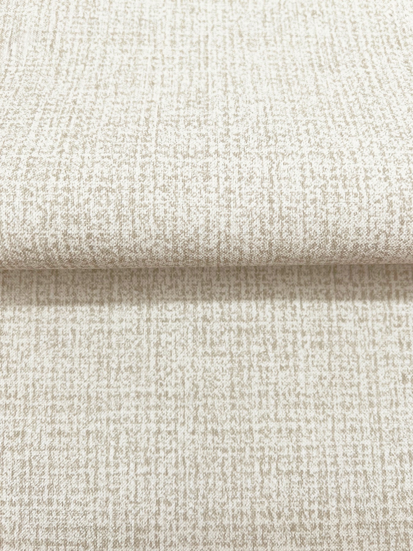 York Wallcoverings Magnolia Home Artful Prints and Patterns Brindled Linen Wallpaper Transitional Textures Beiges   - MJ4896N