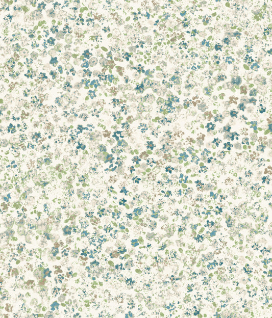 York Wallcoverings Magnolia Home Artful Prints and Patterns Meadow Green Wallpaper  Florals and Flowers Greens   - MK1121