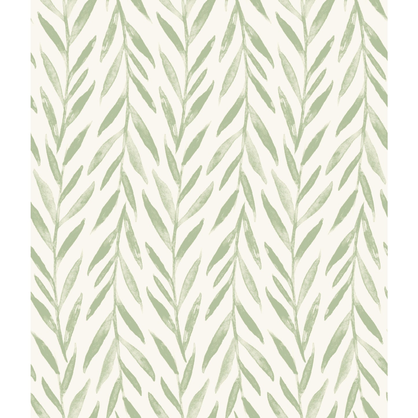 York Wallcoverings Magnolia Home Artful Prints and Patterns Willow Green Wallpaper  Botanical Greens   - MK1135