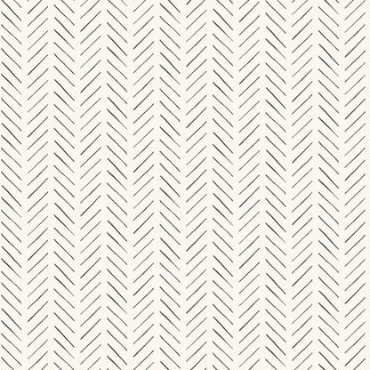 York Wallcoverings Magnolia Home Artful Prints and Patterns Pick-Up Sticks Black Wallpaper  Stripes Blacks   - MK1170