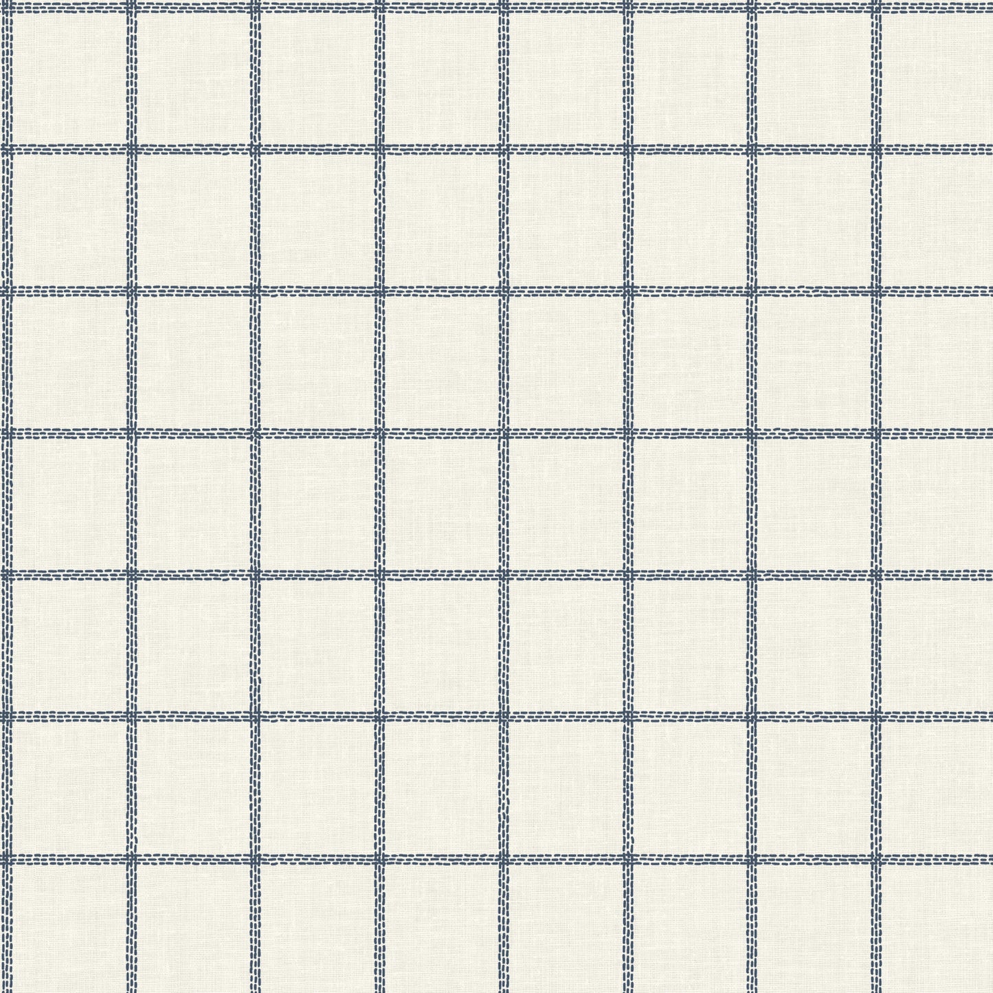 York Wallcoverings Best Sellers Sunday Best Blue Wallpaper  Plaids and Checks Blues   - MK1177