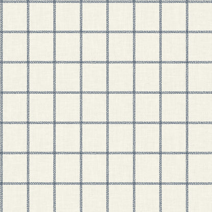 York Wallcoverings Best Sellers Sunday Best Blue Wallpaper  Plaids and Checks Blues   - MK1177