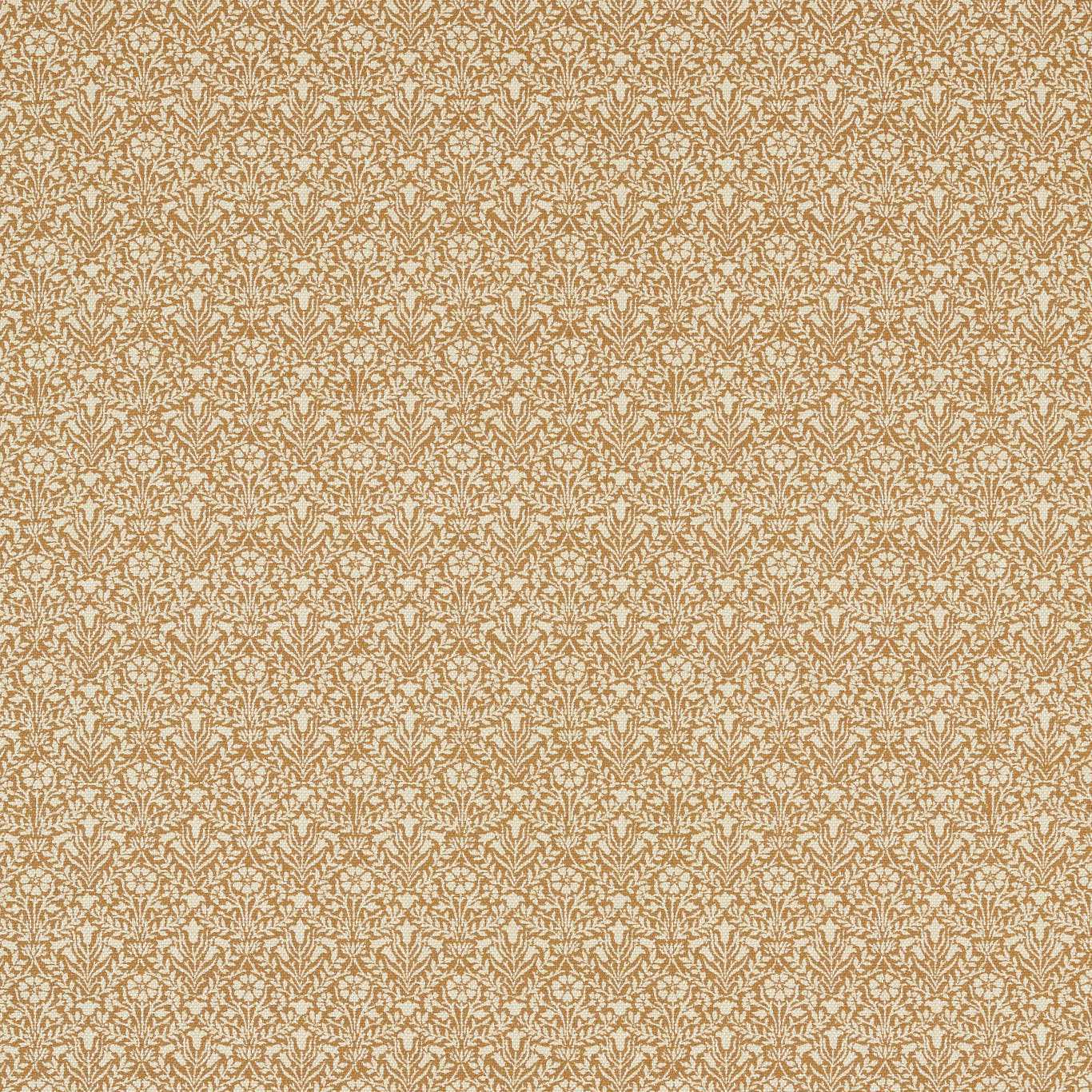 MORRIS & CO Bellflowers Weave Fabric Contemporary, Floral Bark   - MLIF237420