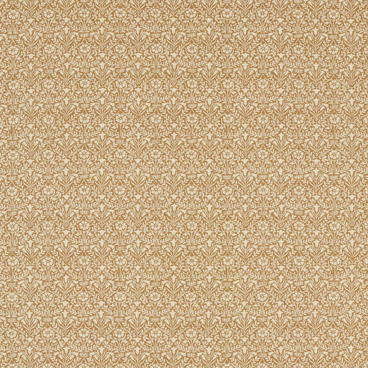 MORRIS & CO Bellflowers Weave Fabric Contemporary, Floral Bark   - MLIF237420