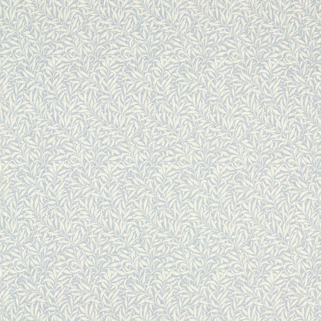 MORRIS & CO Pure Willow Boughs Weave Fabric Contemporary, Floral Mineral Blue   - MLIF237425