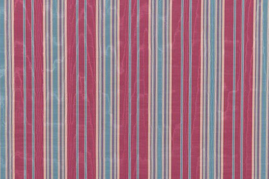 SCALAMANDRE OUTLET  FABRIC BYBLOS MOIRE  FABRIC ROSE   - ML 00021663 NEW SKU # ML16630002