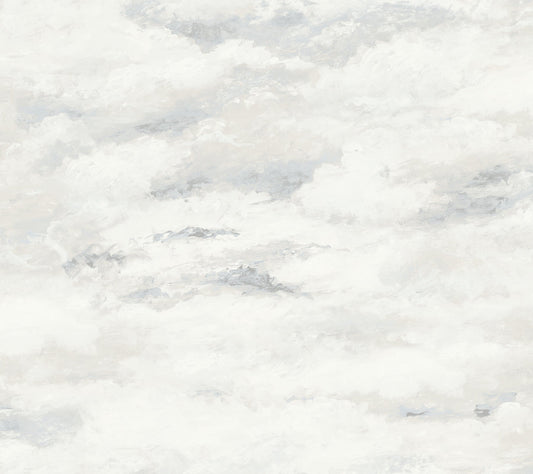 York Wallcoverings York Wallcoverings Plein Air Beige and Grey Wallpaper  Bohemian Neutrals   - MN1811