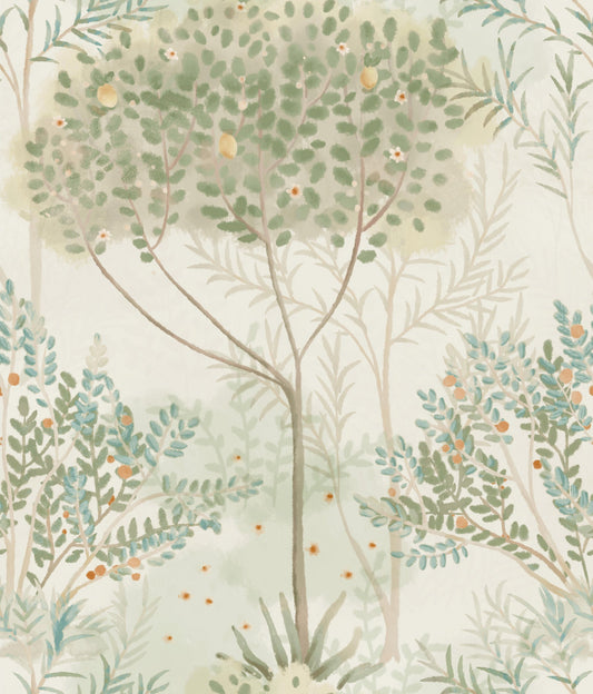 York Wallcoverings York Wallcoverings Orchard Beige Wallpaper  Botanical Neutrals   - MN1821