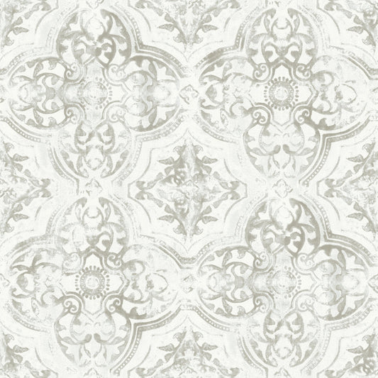 York Wallcoverings Inspired by Color Quartet White and Neutral Wallpaper  Bohemian Whites and Off-Whites   - MN1893
